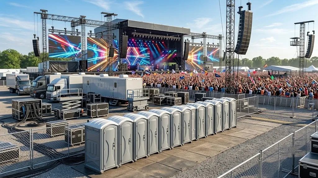Concert Restroom Rental in San Tan Valley, AZ